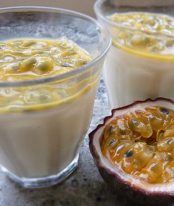 Vaniljpannacotta, recept