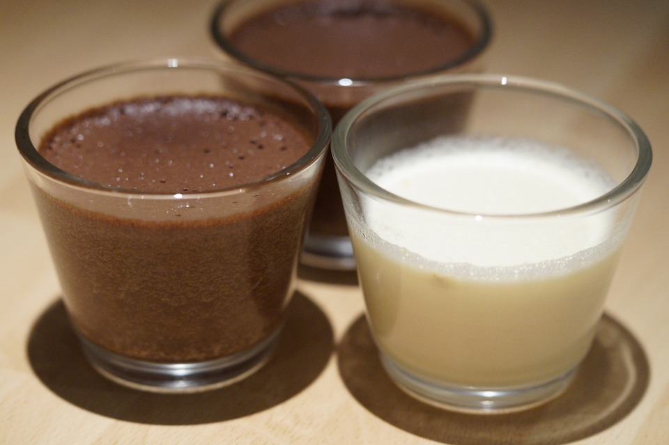 Chokladpannacotta, recept