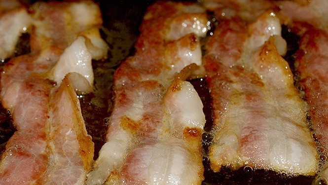 Bacon, recept