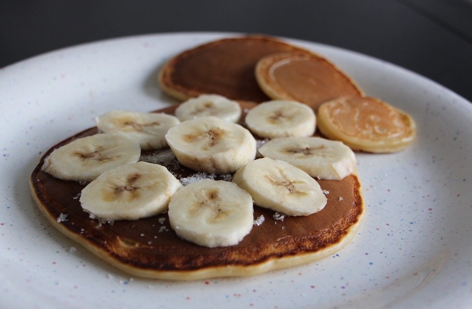 Bananpannkaka, recept