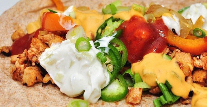 Fajitas, recept