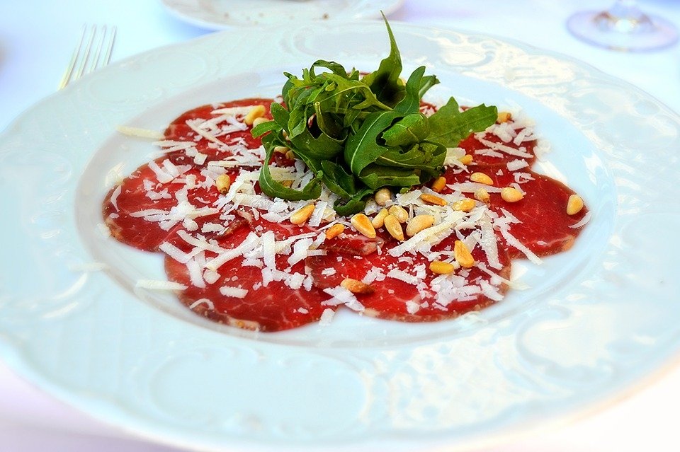 Carpaccio, recept