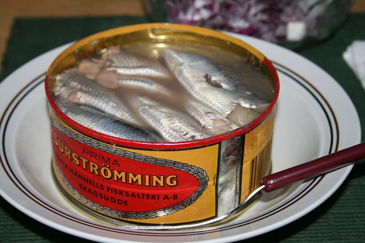 Surströmming, recept