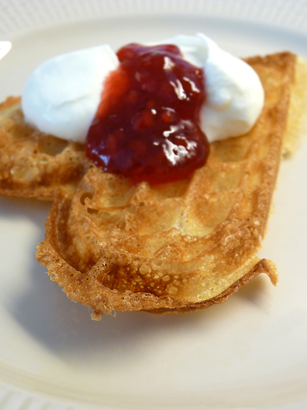 Frasvåfflor, recept