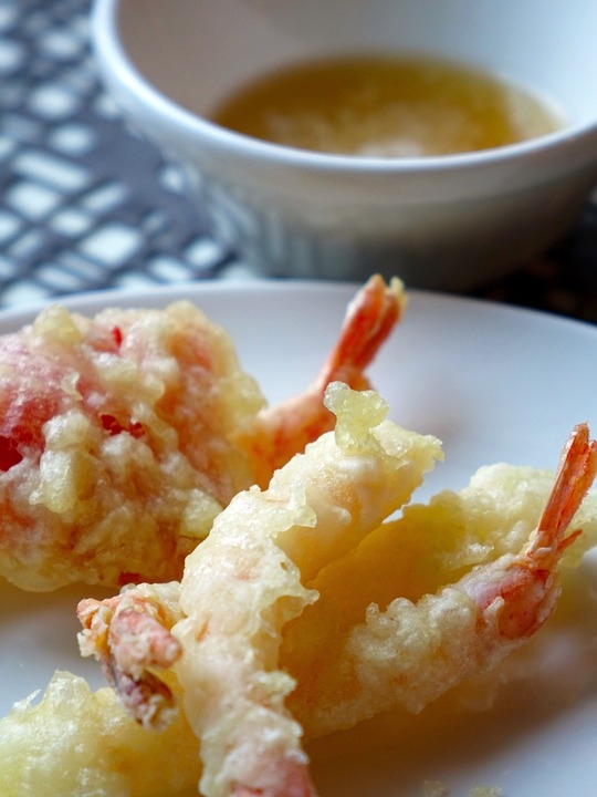 Friterade räkor, recept