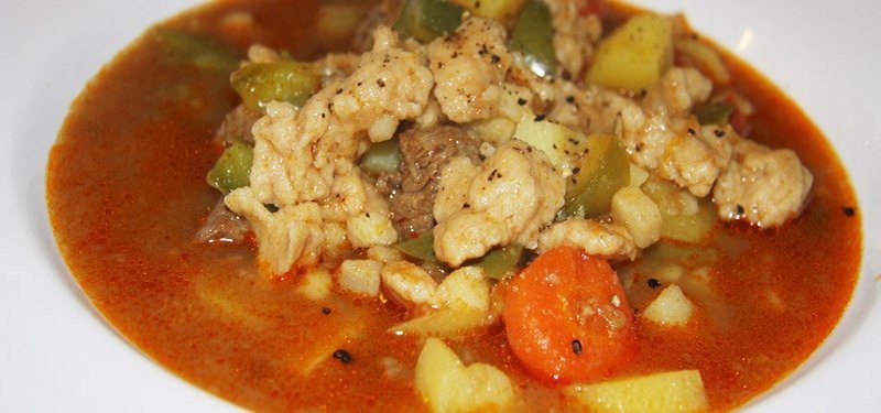 Gulaschsoppa , recept