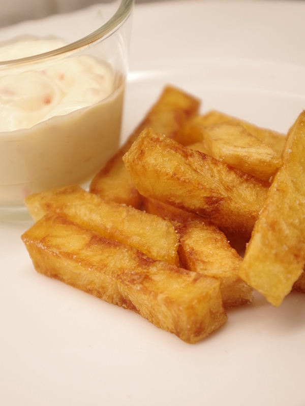 Perfekta Pommes Frites, recept