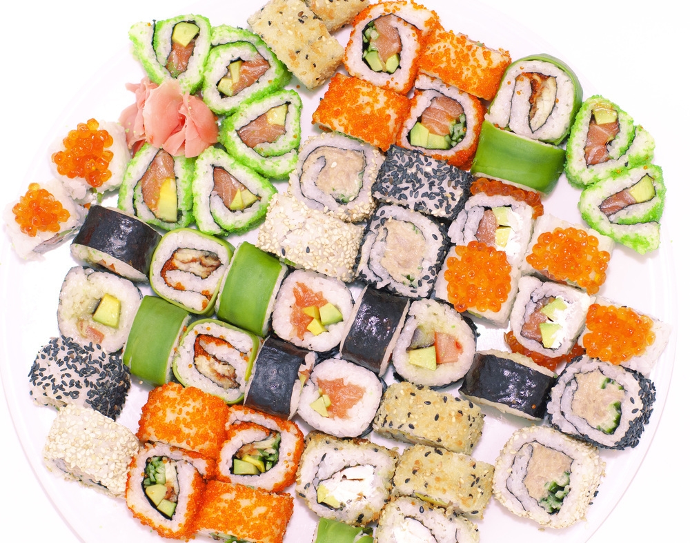 Hemmagjord vegetarisk sushi, recept