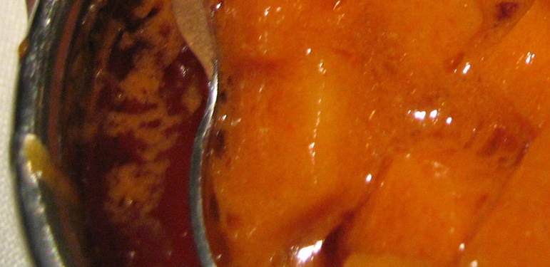 Mango chutney, recept